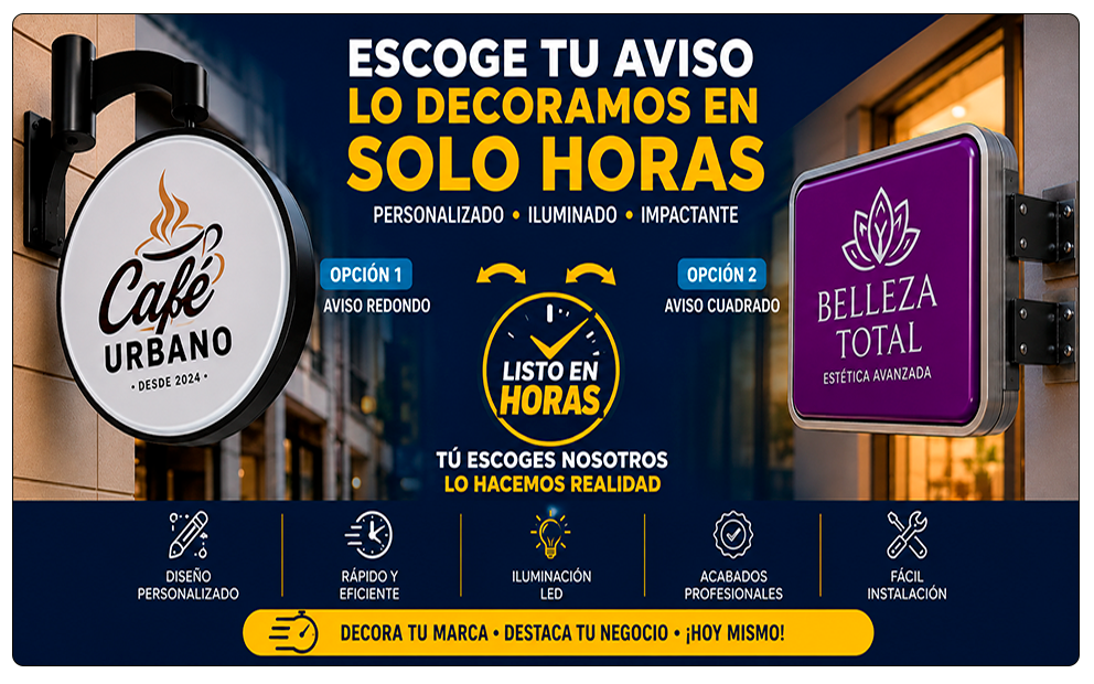 Avisos personalizados! Casi listos¡