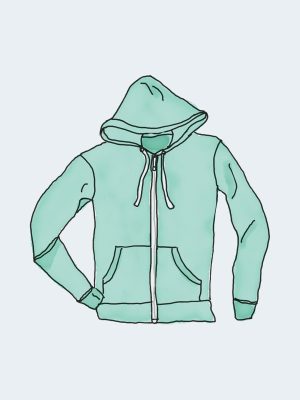 Sudadera con cremallera